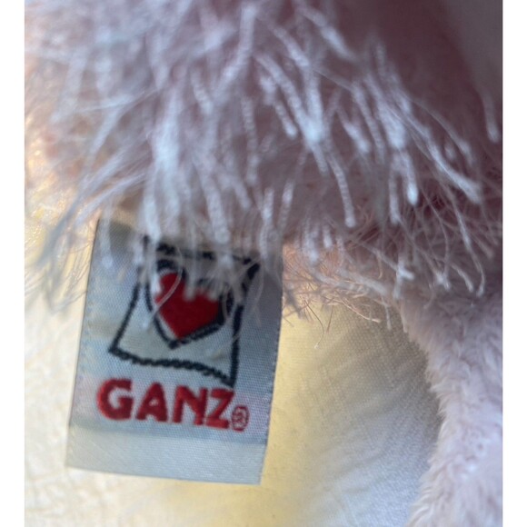 Ganz Webkinz Retired Pink Pig HM002 Stuffed Plush 8" Fluffy Farm Animal Toy - Picture 2 of 15